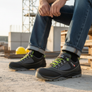 Premium Safety Trainer with Aluminium Toe Cap, SRC Non-Slip Sole, and ESD Protection for Comfort and Safety