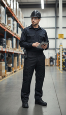 Premium Fire Retardant Anti-Static ARC Flash Cargo Trousers with Knee Pad Pouches and Reflective Tape