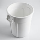 Round Polyethylene Container 166L with Ribbed Base and Handles (view 2)