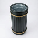 GRP Circular Fluted Open Top Litter Bin – 84 Litre (view 2)