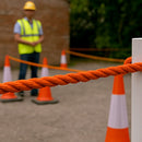 12mm Red Polypropylene 3-Strand Rope 15m Coil – Heavy Duty 3-Strand Twisted