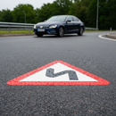 Premium Double Bend Preformed Thermoplastic Road Marking for Enhanced Road Safety and Visibility