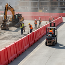 Heavy Duty High Wall Water Filled Barrier for Vehicle Protection and Pedestrian Safety
