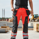Premium High-Visibility Craftsman Trousers with Holster Pockets for Durability and Comfort in Harsh Conditions
