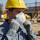 Premium FFP2 Disposable Dust Mask 10 Pack - Non-Valved with Protective Grill and Comfortable Fit