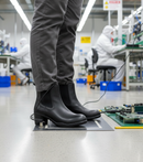 Premium Protective ESD Boots with Kevlar Midsole, Steel Toe, and Anti-Vibration Outsole for Safety