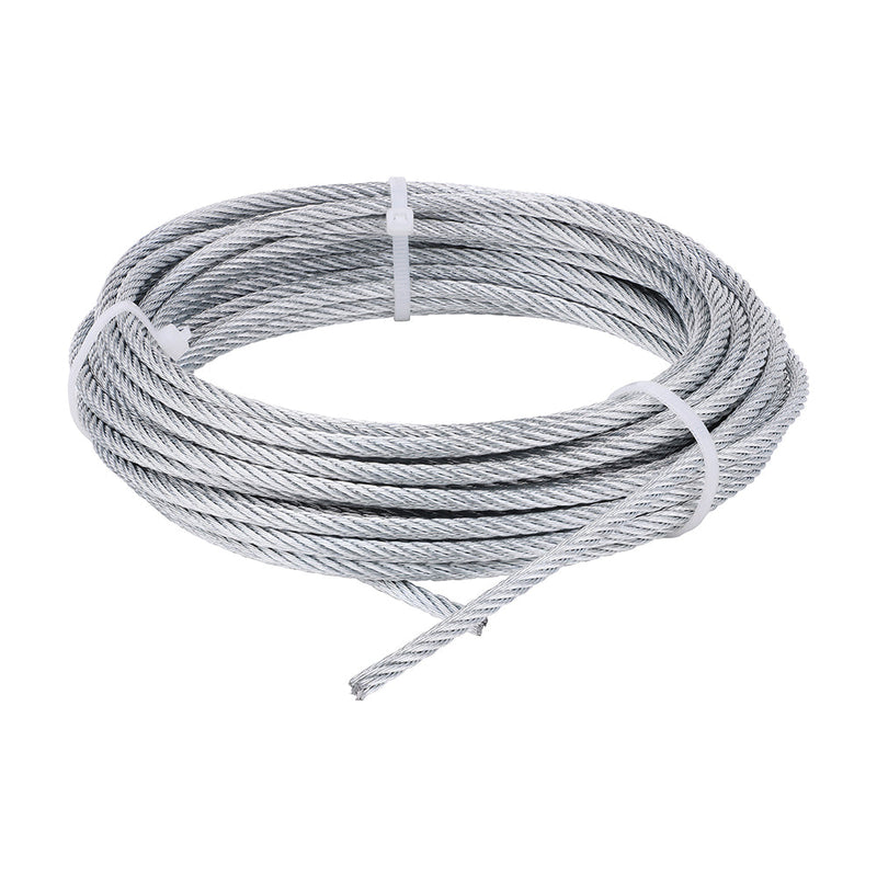 Wire Rope - Zinc - 4mm x 10m