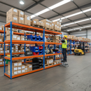 Premium Heavy Duty Steel Shelving - 2440mm High, 800kg Capacity