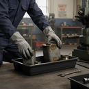 Professional Recycled General Purpose Spill Tray for Leak Containment (37.5x23x6cm)