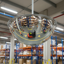 Premium 360 Degree Acrylic Dome Convex Observation Mirror for Enhanced Safety and Visibility in High Traffic Areas