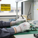 Premium Nylon/PU Palm Coated Precision Gloves for Enhanced Dexterity