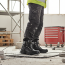 Premium Heavy Duty Safety Boot with Shock-Absorbing Midsole, Oil and Temperature Resistant PU Sole, and Aluminium Toe Cap for Enhanced Protection