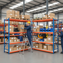 Premium Heavy Duty Industrial Shelving - 2440mm High - 400kg Capacity