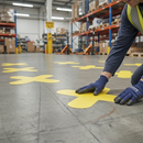 Premium Heavy Duty Floor Markers - 'X' - 300mm x 300mm - Pack of 10 for Warehouse Organization