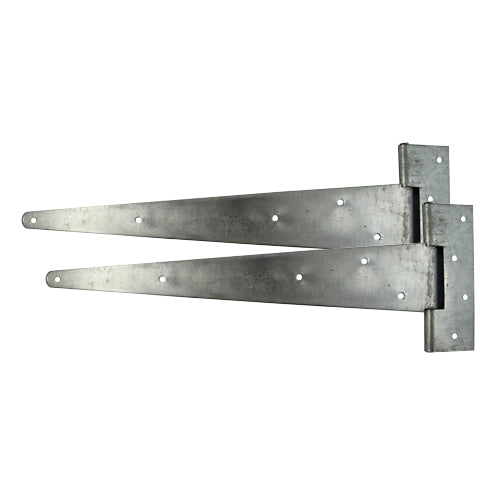 Pair of Scotch Tee Hinges - Hot Dipped Galvanised - 6"