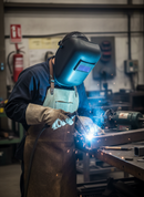Premium Hand-Held Welding Shield with Polyamide and Fiberglass Construction for Effective Radiation Protection