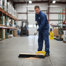 Premium Telescopic Broom Handle with Ergonomic Grip and Adjustable Length for Compact Storage and Versatile Use
