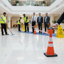 Premium Retractable Barrier with Accessories for Versatile Use on Smooth Surfaces and Poles