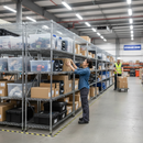 Premium Chrome Wire Shelving Extension Bay - 2130mm High - 300kg Capacity