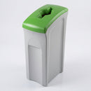 82-litre Midi Recycling Bin with Propeller Aperture – MDPE (view 2)