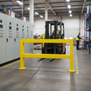 Premium Heavy Duty Barrier Straight Kit with Posts and Crossmembers for Easy Installation and Protection
