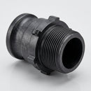 4in NPT Male Cam Lever Adaptor, Glass-Filled Polypropylene (view 2)