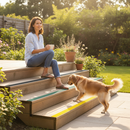 1000mm Anti Slip Decking Strips – Heavy Duty Non Slip Safety Strips for Garden, Steps & Patio