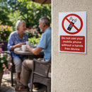 Safety Sign – 75mm x 100mm – Self Adhesive Vinyl – Indoor & Covered Outdoor Use
