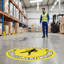 Premium High-Visibility Floor Sign 430mm - Slip-Resistant Warning for Wet Surfaces