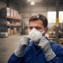 Premium FFP3 Valved Disposable Mask 5 Pack with Adjustable Straps and Foam Padding for Comfort and Protection