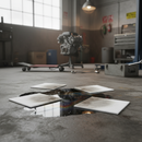 Premium Single Weight Hydraulic Oil and Fuel Absorbent Pads - Boxed (Pack of 200)