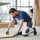 Professional Lightweight Cordura Work Trousers with Holster Pockets and Durable Kneepad Pockets for Comfort and Mobility