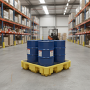 Premium Spill Pallet for 4x205L Drums - Heavy Duty Containment Solution