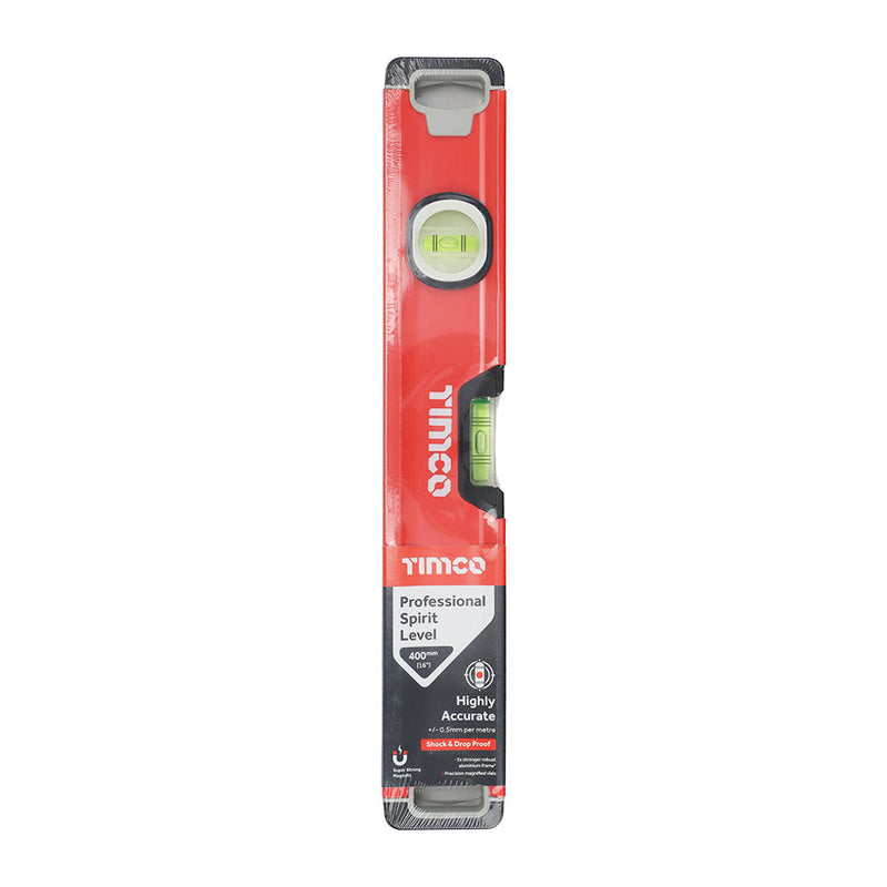 Professional Spirit Level - Box Beam - 400mm