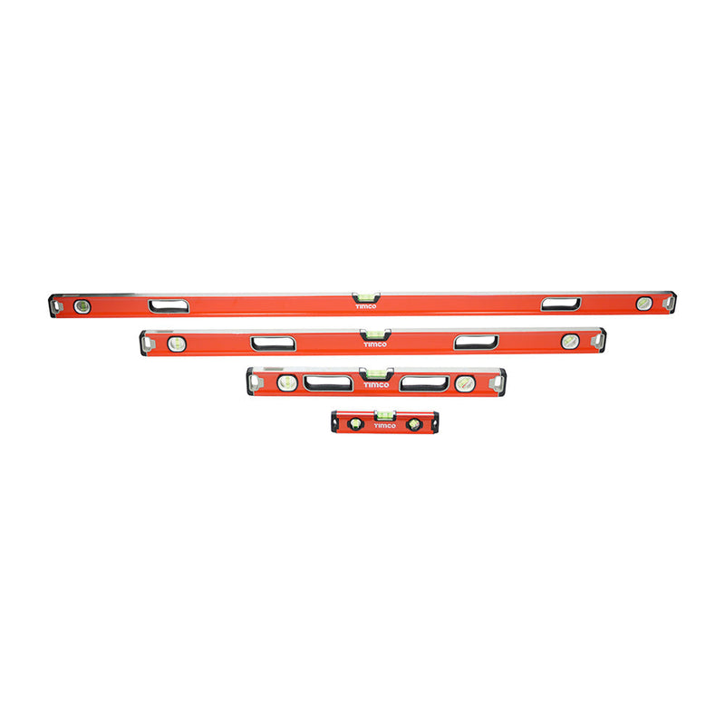 Professional Spirit Level Set - Box Beam - 4pcs