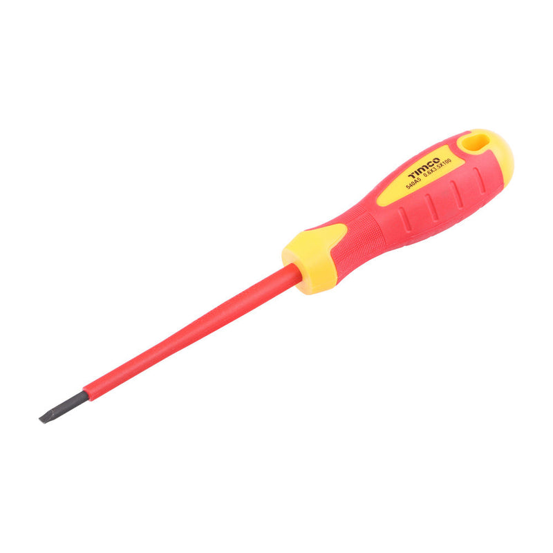 VDE Screwdriver - Slotted - 3.5 x 0.6 x 100mm