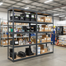 Premium Heavy Duty Shelving - 1800mm High - 200/280kg Capacity - Grey