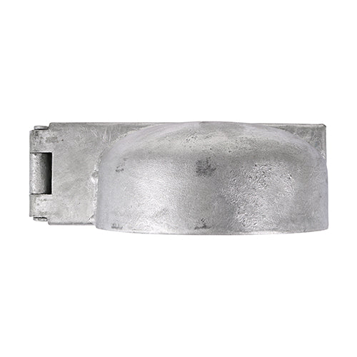 Padlock Protection Bar - Heavy Duty - Left - Hot Dipped Galvanised - 7 1/2"