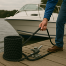 12mm Black Polypropylene Rope 3 Strand - 75m Coil