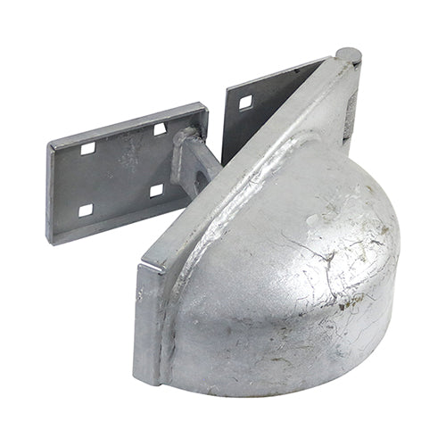 Padlock Protection Bar - Heavy Duty - Right - Hot Dipped Galvanised - 7 1/2"