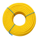 6mm Yellow Polypropylene Rope 3 Strand – 220m Coil | Ultra-Strong