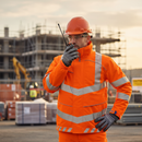 Premium High-Performance Hi-Vis Orange Bomber Jacket with Waterproof and Breathable Fabric for Ultimate Comfort and Visibility