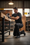 Premium Heavy Duty Stretch Ripstop Work Trousers with Reinforced Seams and Multiple Pockets for Enhanced Durability and Functionality