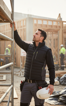 Premium Lightweight Padded Bodywarmer with Stand Up Collar and Stretch Side Panels for Enhanced Comfort and Flexibility
