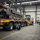 150mm Heavy Duty Fixed Plate Castor Towable with Black Elastic Tyre