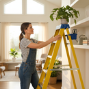 Professional Fibreglass Swingback Step Ladders - 6 Sizes Available