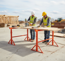 Premium Adjustable Steel Builders Trestle for Safe Height Access with Multiple Adjustment Options