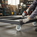 125mm Swivel Plate Heavy Duty Castor Nylon Wheel with 200Kg Load Capacity