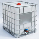 1000L Reconditioned IBC with 2in Bottom Valve & Steel Pallet (view 2)