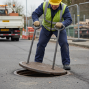 Premium Heavy Duty Manhole Lifting Keys - Durable Cast Iron with 7", 12", and 18" Lengths for Safe Drain Cover Removal
